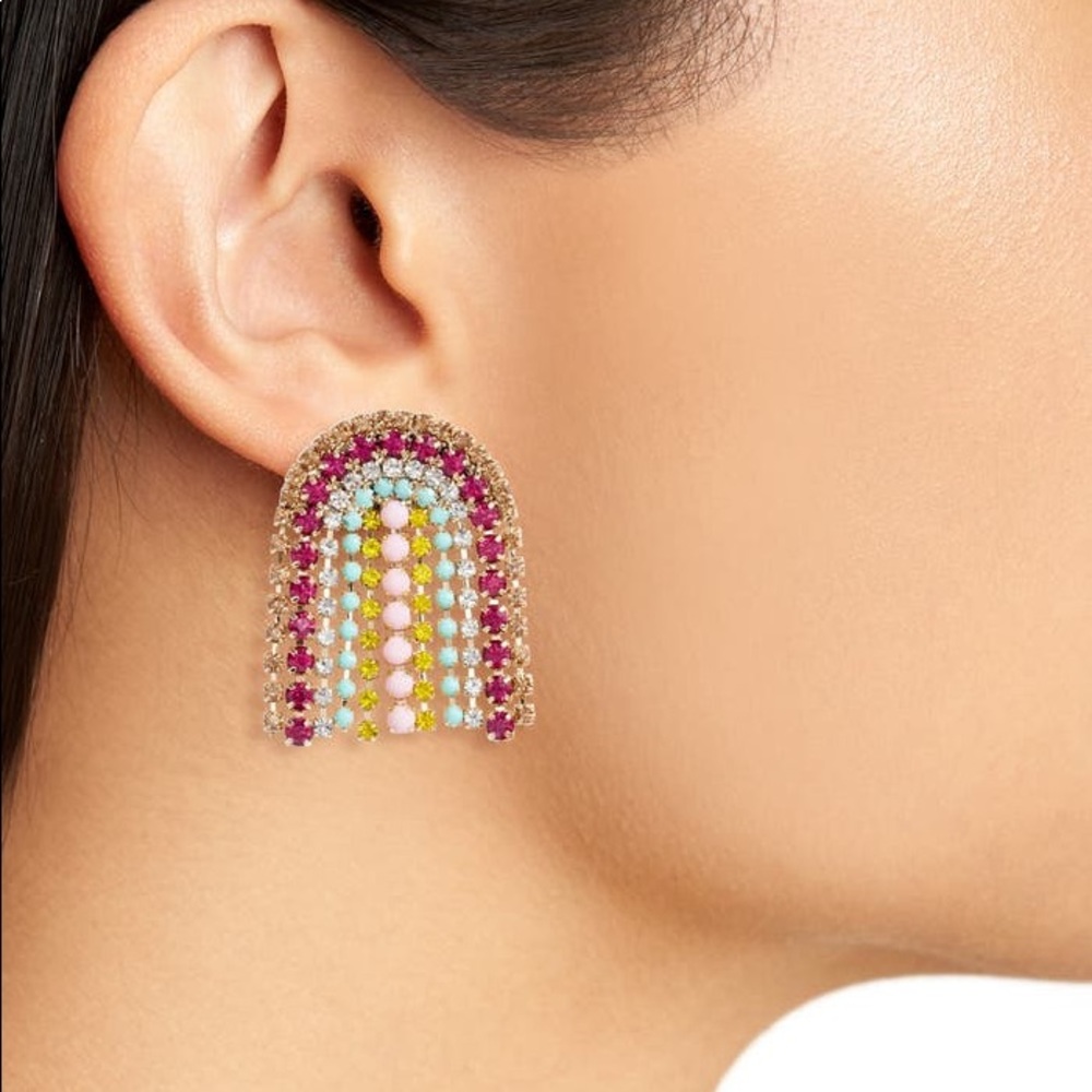 Stella & Ruby curtain earrings